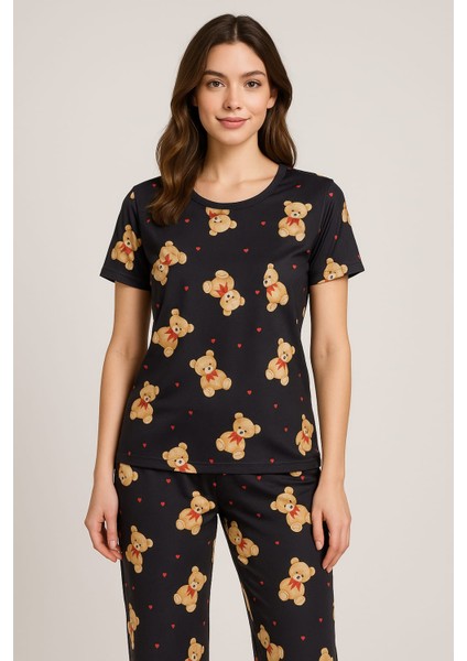 Kadın Kısa Kollu Pijama Takımı fırsatları