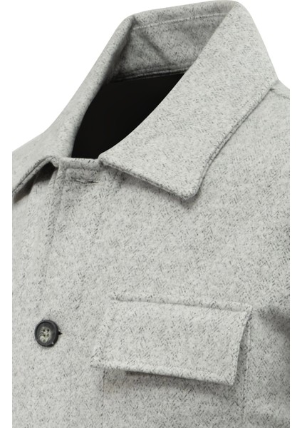 Erkek Kışlık Kumaş Hırka Noktalı Zikzak Desenli Klasik Kalıp - 5232G modelleri