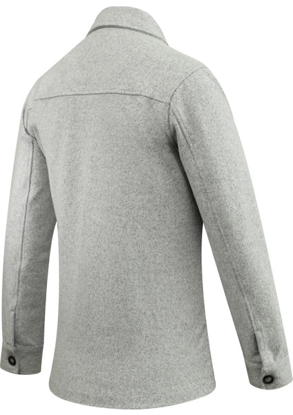 Erkek Kışlık Kumaş Hırka Noktalı Zikzak Desenli Klasik Kalıp - 5232G fırsatları