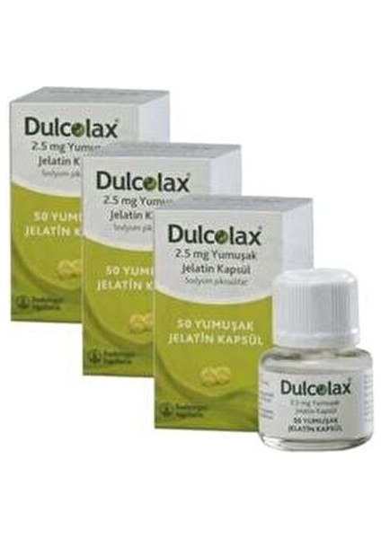 Dulcolax 2.5mg 50 Kapsül - 3 Adet