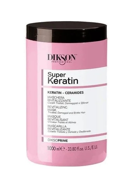 Dikso Prime Super Keratin Onarıcı Saç Maskesi 1000 ml