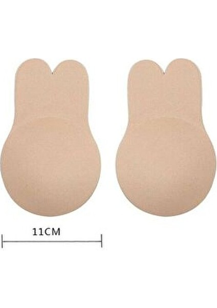 Kadın Ten Renk Göğüs Dikleştirici Göğüs Ucu Gizleyici Meme Kaldıcırıcı Sütyen Yapışkanlı Askısız fırsatları