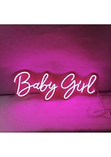 Baby Girl Yazılı Neon LED