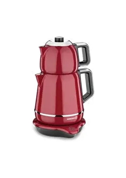 A332 Demiks Kırmızı 2000 W Çelik Çay Makinesi