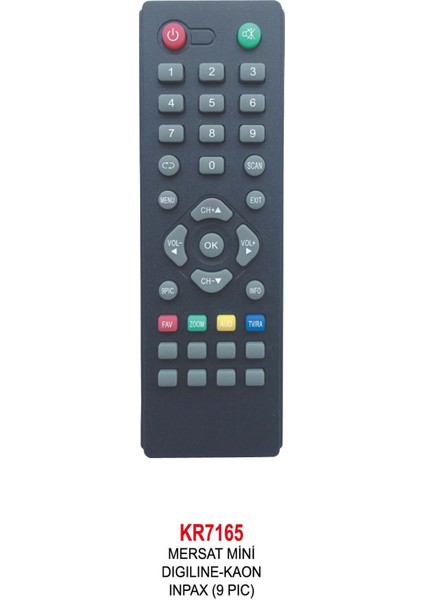 (9 Pıc) )Mini Uydu Kumandası