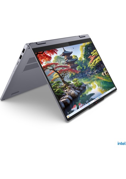 IdeaPad 5 2-in-1 Intel Ultra 5 225U 16GB 512GB SSD Freedos 14" WUXGA Taşınabilir Bilgisayar 83KR000FTR