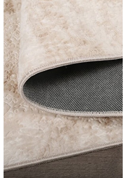 Nova Krem Leke Tutmaz Yıkanabilir Kaymaz Ponpon Saçaklı Yolluk Püsküllü Kesme Koridor Halısı modelleri