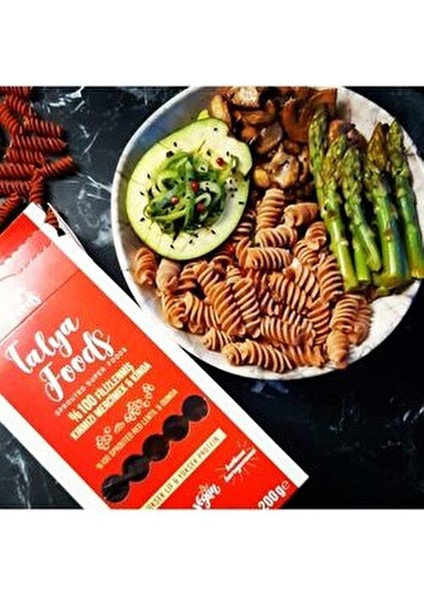Talyafoods Kırmızı Mercimek & Kinoa Makarnası 200GR fiyatları