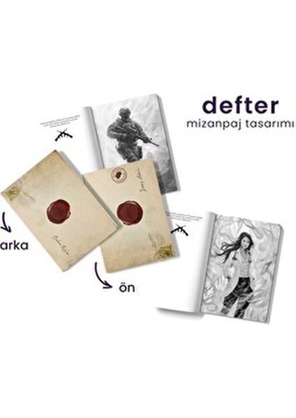 Bir Kibritle Yok Olmak Serisi Ciltli Üç Kitap Hediyeli Kutu 1520 Sayfa