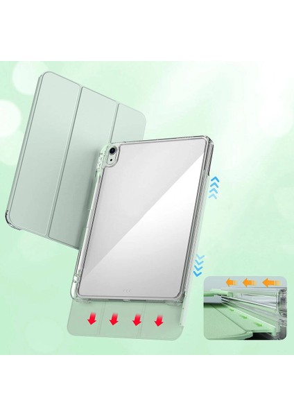 ​ipad Air 11 2024 Uyumlu Kılıf Magnetik Ayrılabilen Airbagli Zore Sliding Tablet Kılıfı modelleri
