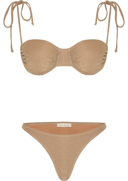 Lurex Balenli Gold Bikini