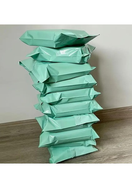 Kargo Poşeti, E Ticaret Poşeti, Paketleme Poşeti, Cepsiz Kargo Poşeti, Su Yeşili 17X30 (100 Adet) modelleri