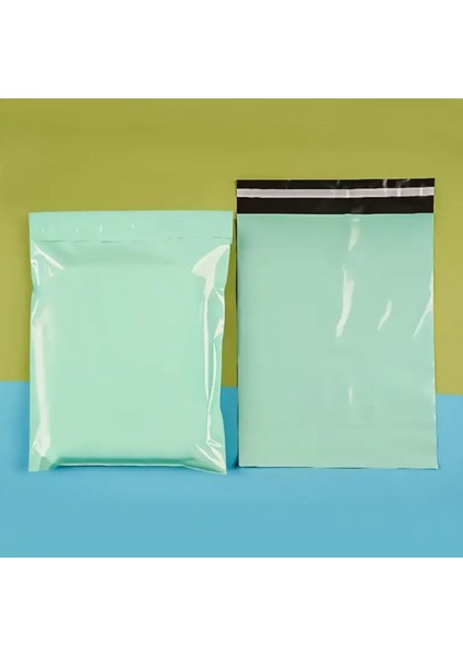 Kargo Poşeti, E Ticaret Poşeti, Paketleme Poşeti, Cepsiz Kargo Poşeti, Su Yeşili 17X30 (100 Adet) fırsatları