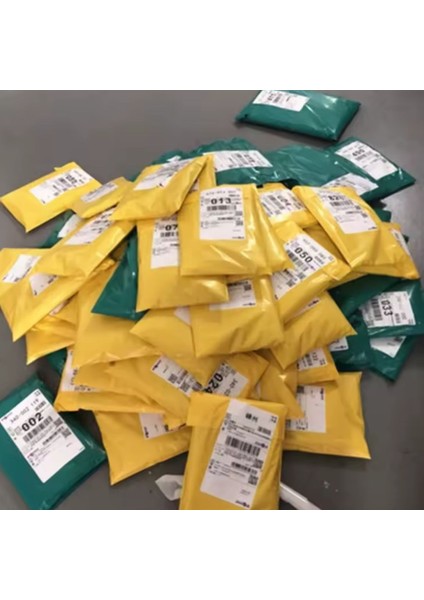 Kargo Poşeti, E Ticaret Poşeti, Paketleme Poşeti, Cepsiz Kargo Poşeti, Su Yeşili 17X30 (100 Adet)
