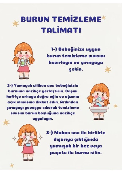 2'li Şırıngalı Bebek Burun Yıkama Kiti Enjektör ve Silikon Uç Nazal Temizleme Burun Aspiratörü fırsatları