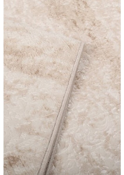 Nova Krem Leke Tutmaz Yıkanabilir Kaymaz Ponpon Saçaklı Yolluk Püsküllü Kesme Koridor Halısı indirimleri