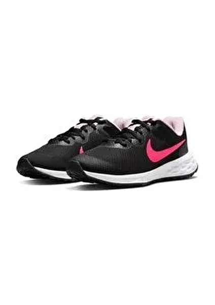 Revolution 6 (Gs) DD1096-007 Siyah Kadın Ayakkabı