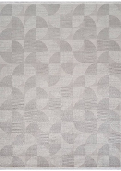 Truva 6621 Gri - Akrilik Dokuma Halı | Modern Salon Halısı fiyatları