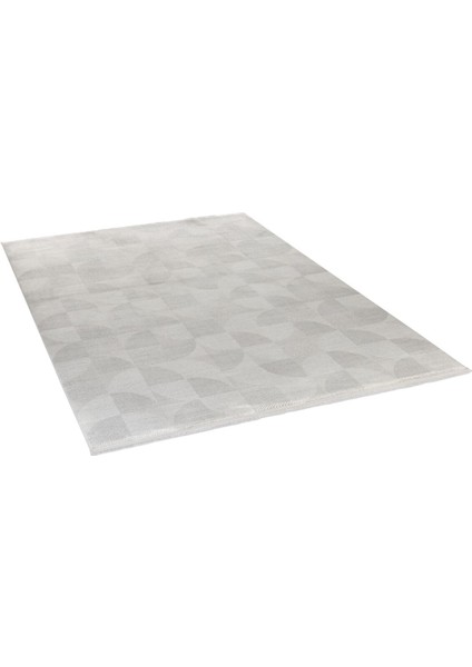 Truva 6621 Gri - Akrilik Dokuma Halı | Modern Salon Halısı modelleri