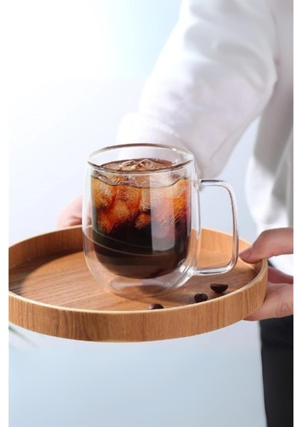 Cam Çift Cidarlı Bardak 350 ml modelleri
