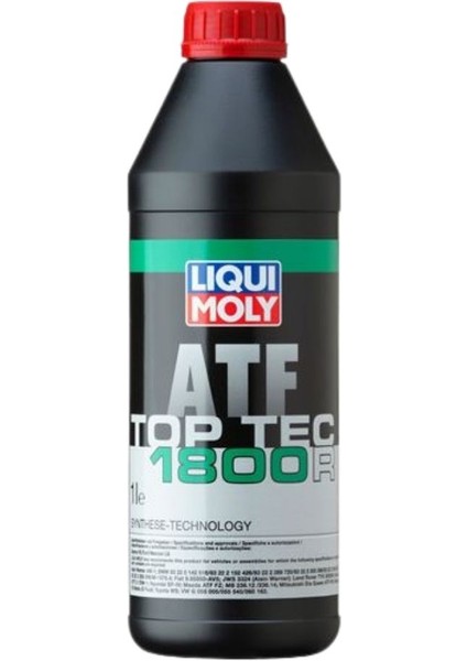 Yüksek Performanslı Tam Sentetik Otomatik Şanzıman Yağı (Atf) - Top Tec Serisi