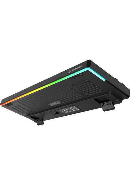 Yoru Tkl Gri/siyah Type-C Bağlantılı Outemu Red Swich Q Mekanik Gaming Oyuncu Klavye Rgb