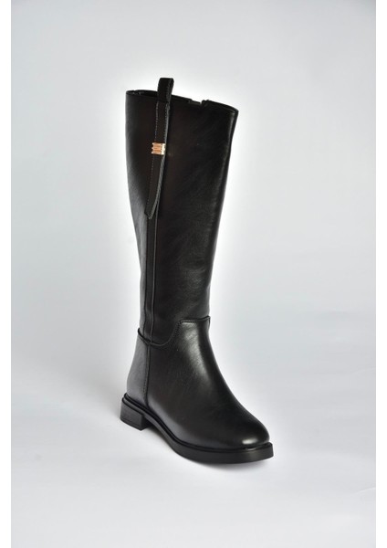 V973000809 Siyah Klasik Kadın Çizme indirimleri