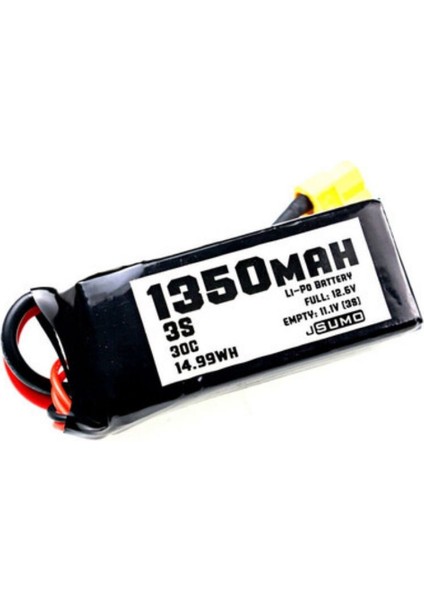 3s 11.1V Lipo (Li-Po) Lityum Polimer Batarya - 1350MAH 30C fiyatları