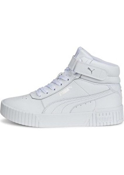 Carina 2.0 Mid Jr 385851 Unisex Spor Ayakkabı Beyaz