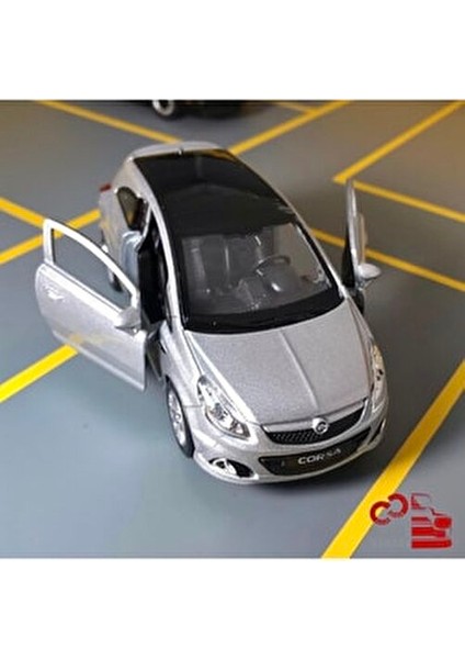 Opel Corsa Opc 1/36 Ölçek *c&c Model Garage* Çek Bırak Diecast Metal Model Oyuncak Araba