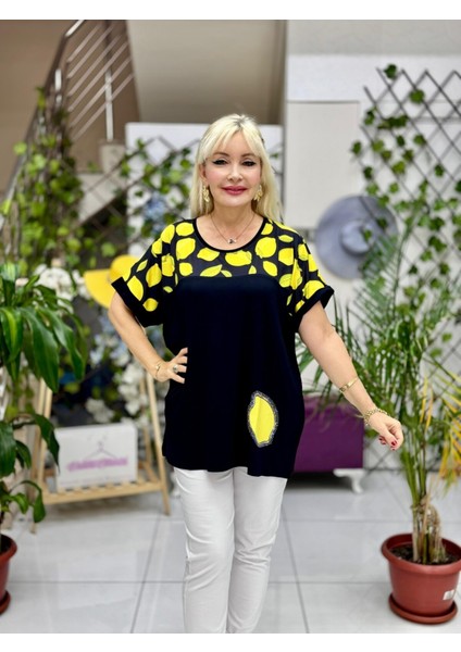 MS52328 Turlu Viskon Bluz