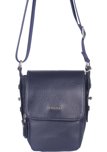 Erkek Hakiki Deri Çapraz Askılı Çanta Lacivert 4273 indirimleri