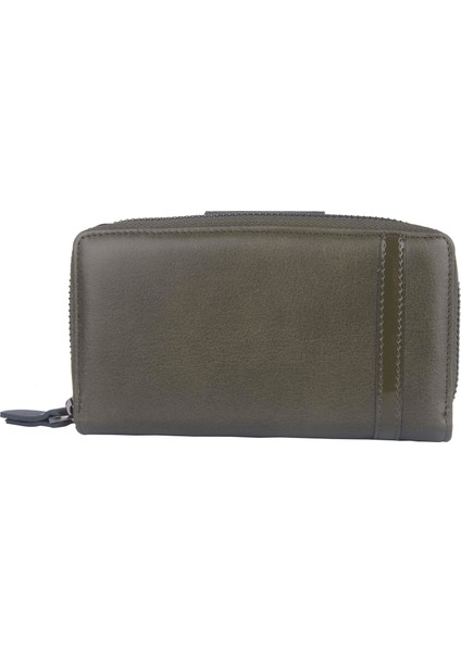 Hakiki Deri Kadın Cüzdan Yeşil 2716 fiyatları