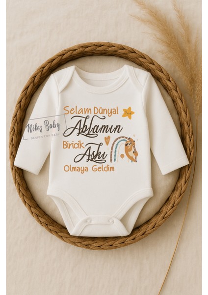 Selam Dünya Ablamın Biricik Aşkı Olmaya Geldim Uzun Kol Zıbın