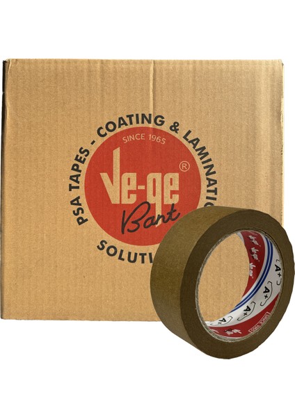 Kahverengi Kağıt Maskeleme Bandı 18MM x 35MT 1 Koli 96 Adet fiyatları