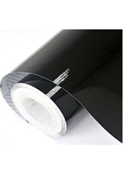 Parlak Siyah Folyo Kaplama Piano Uyumlu Black Hava Kanallı 152CM x 30CM fiyatları