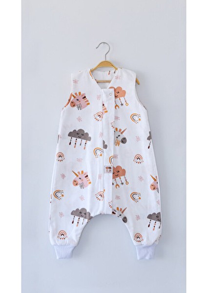 Organik Pamuk Pazen Kışlık Uyku Tulumu, Unicorn Desenli Çocuk ve Bebek Tulumu fiyatları