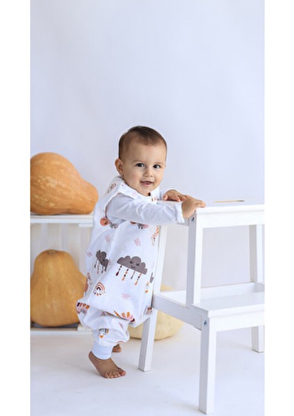 Organik Pamuk Pazen Kışlık Uyku Tulumu, Unicorn Desenli Çocuk ve Bebek Tulumu modelleri