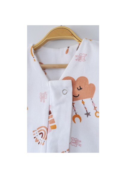 Organik Pamuk Pazen Kışlık Uyku Tulumu, Unicorn Desenli Çocuk ve Bebek Tulumu indirimleri