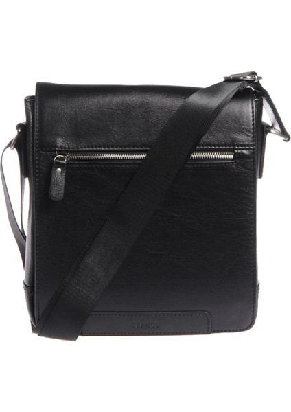 Unisex Hakiki Deri Evrak Çantası Grercnt4251 Siyah