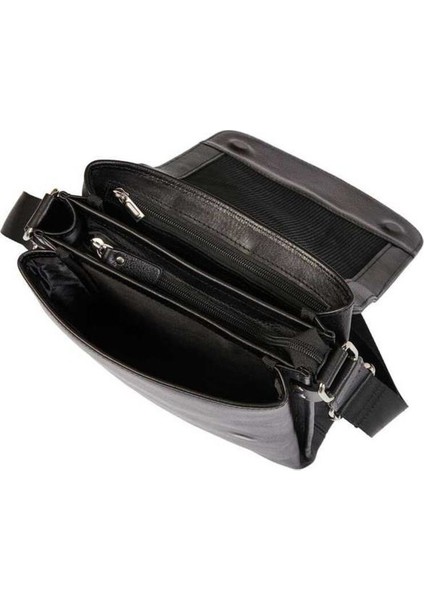 Hakiki Deri Erkek Postacı Çantası Siyah 4261 fırsatları