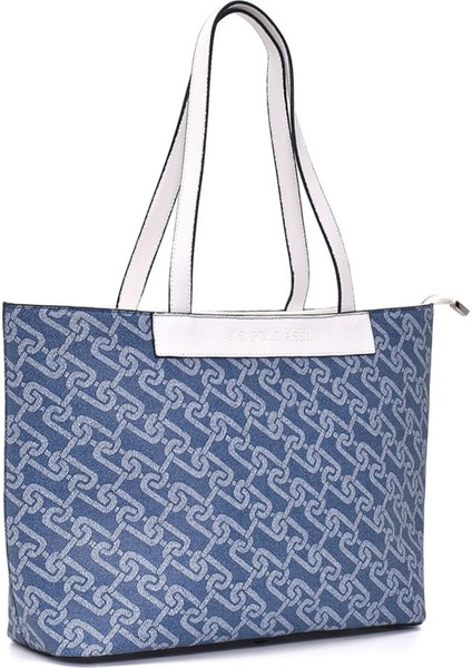 Kadın Omuz Çanta Denim-Beyaz Us23106