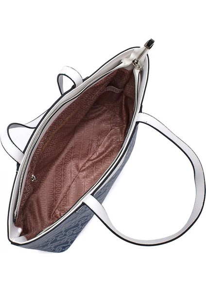 Kadın Omuz Çanta Denim-Beyaz Us23106