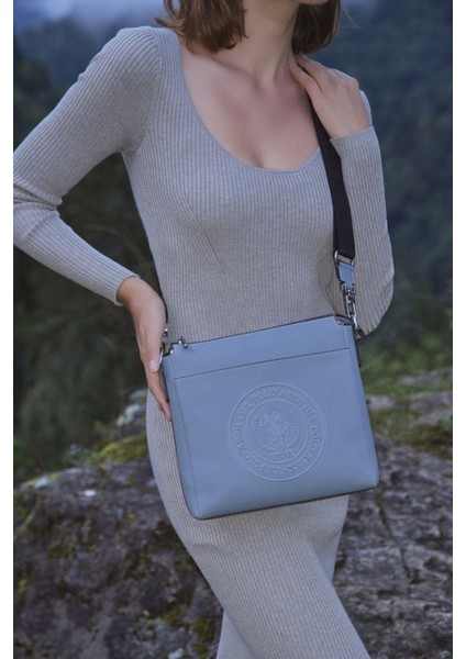 Çapraz Askılı Kadın Çanta Koyu Gri Us23695