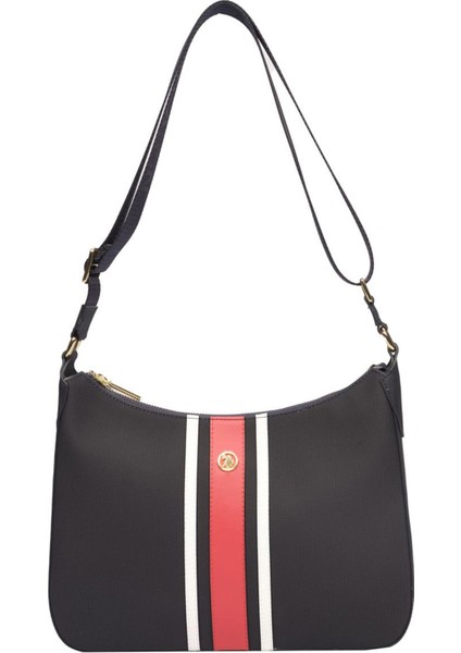 Çapraz Askılı Kadın Çanta Lacivert-Kırmızı-Beyaz Us23661 fiyatları