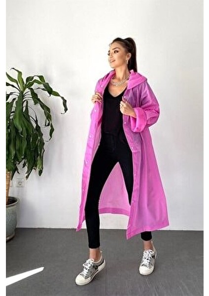 Bay Bayan Yağmurluk Unisex Kaliteli Eva Kumaş Yağmurluk fırsatları