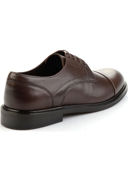 Kahve Hakiki Deri Erkek Klasik Ayakkabı E01580785203 modelleri