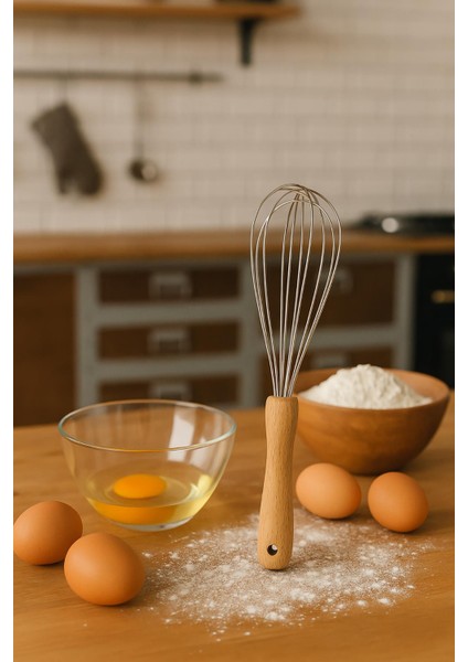 Paslanmaz Çelik Çırpıcı 30 cm