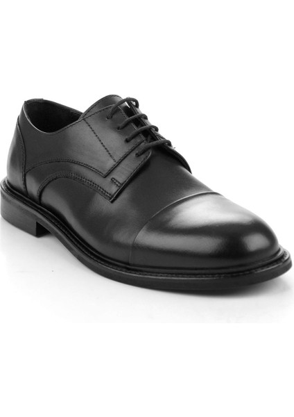 Siyah Hakiki Deri Erkek Klasik Ayakkabı E01580785203 fiyatları