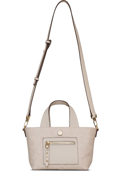 Çapraz Askılı Kadın Çanta Ekru Us25150